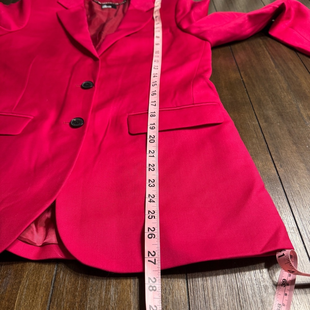 The Kooples Red Wool Blazer Jacket Size US 4 EU 36 NWT $545 - Picture 10 of 10